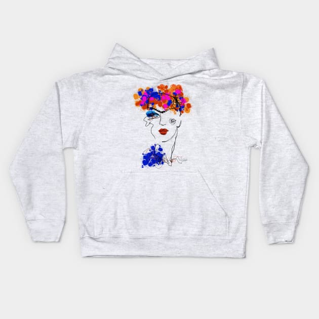 Frida Kids Hoodie by Natxa